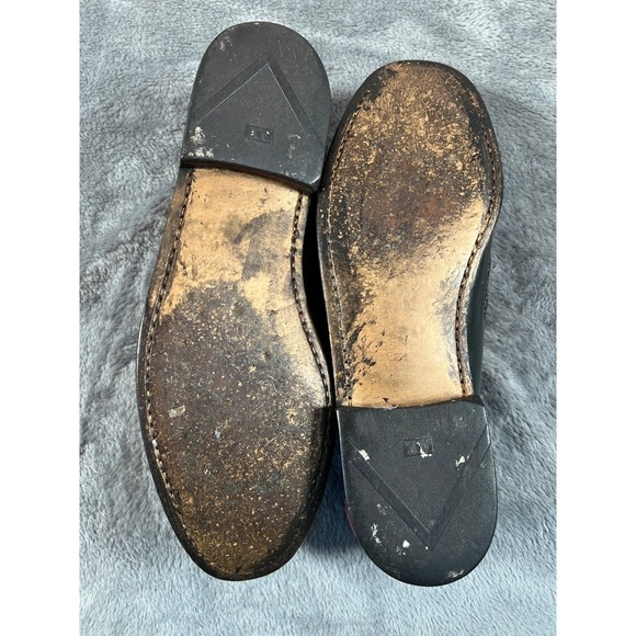 Allen Edmonds Maxfield Shoes Mens 10.5 D Tri Color Tassel Braided Loafers USA - Picture 10 of 14